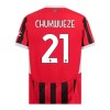 AC Milán Chukwueze 21 Domácí 2024-25 - Fotbalové Dresy (S/S) AC Milán Chukwueze 21 Domácí 2024-25 - Fotbalové Dresy (S/S)